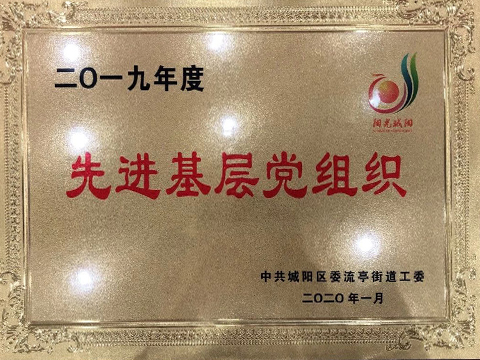 2019年度先進基層黨組織